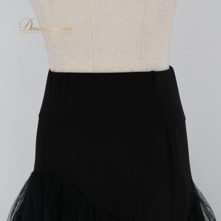 社交ダンス 衣装 スカート ブラック系 チャコット Chacott レッスン