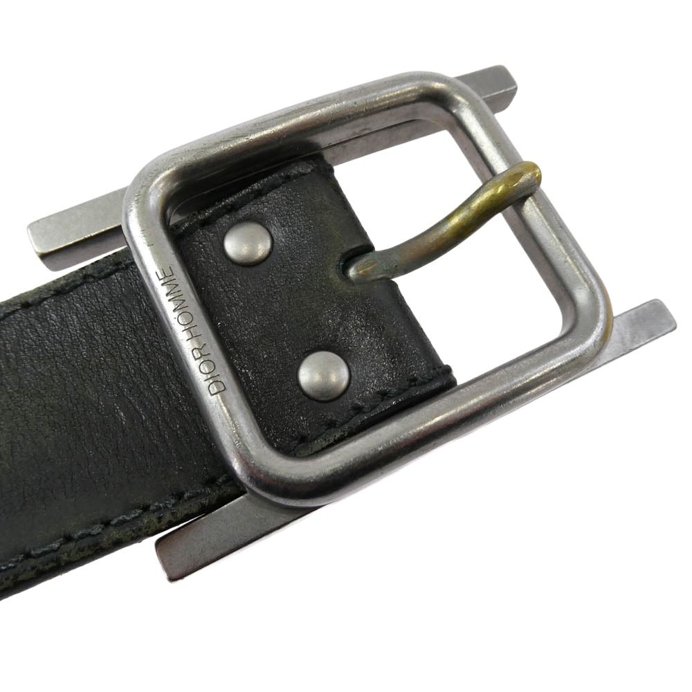 DIOR HOMME ディオールオム 05AW エディ期 グラムロック期 Hバックル