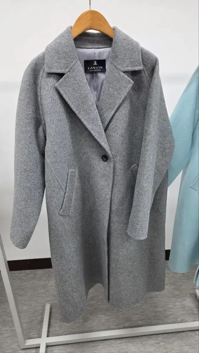 LANVIN COLLECTION ランバンコレクション カシミア ブレンド オーバー