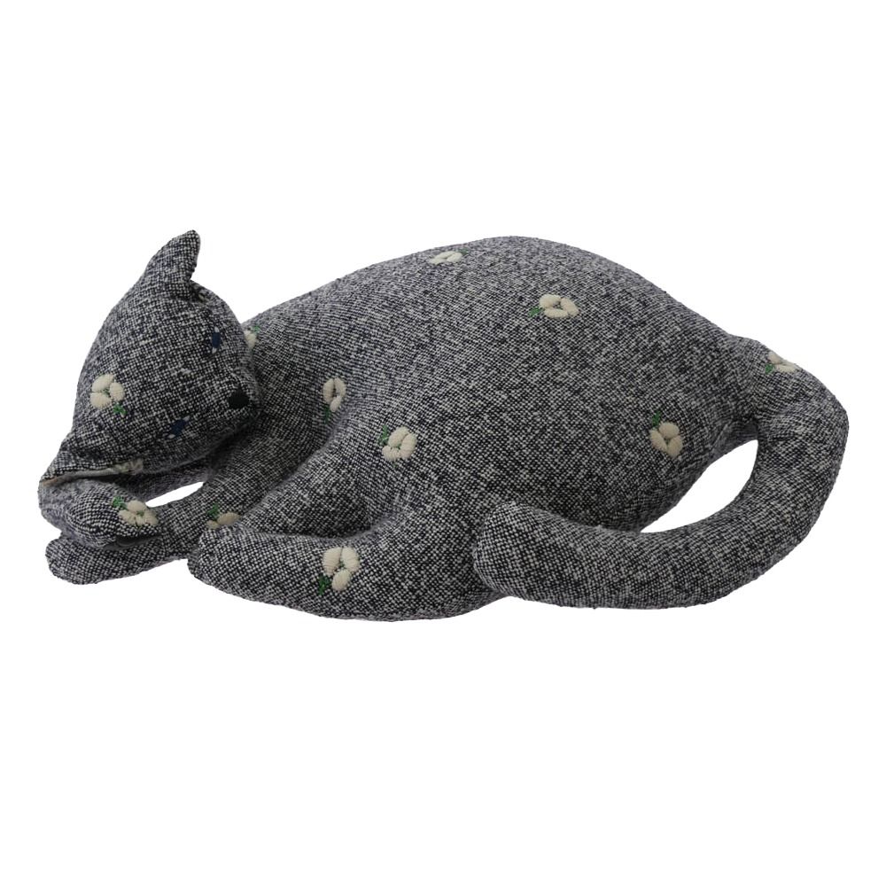 mina perhonen ミナペルホネン necco cushion ねっこ ネコ レザー切替