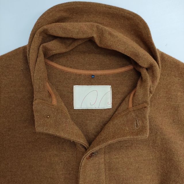 Pal'las Palace ウール ニットジャケット フード付き ジャケット