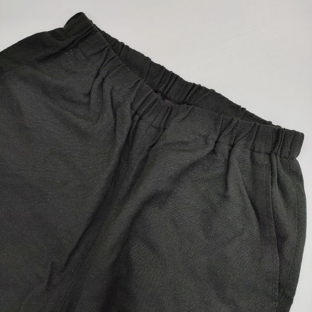 JURGEN LEHL J0184FP501 ウール 日本製 ウエストゴム パンツ ブラック