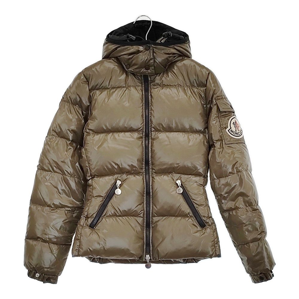 黄*様 美品　モンクレール　BADIA バディア　ダウンジャケット　カーキ　Mサ MONCLER BADIA サイズ00 ダウンジャケット カーキ レディース