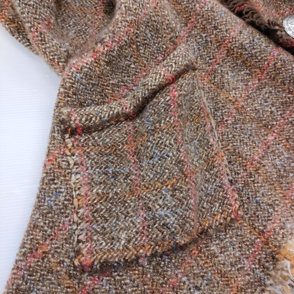 45R/45rpm インドメリノのポンチョショート 定価68200円 コンチョ