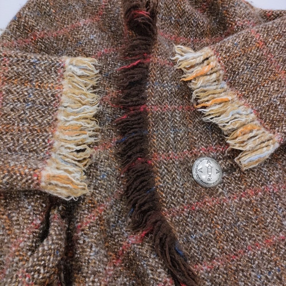 45R/45rpm インドメリノのポンチョショート 定価68200円 コンチョ