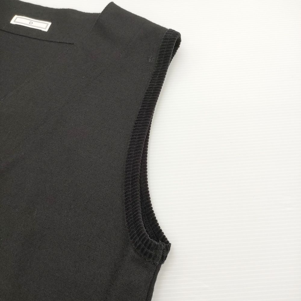 CLASKA D ウールフラノ ノースリーブワンピース 定価22000円 0211-0327