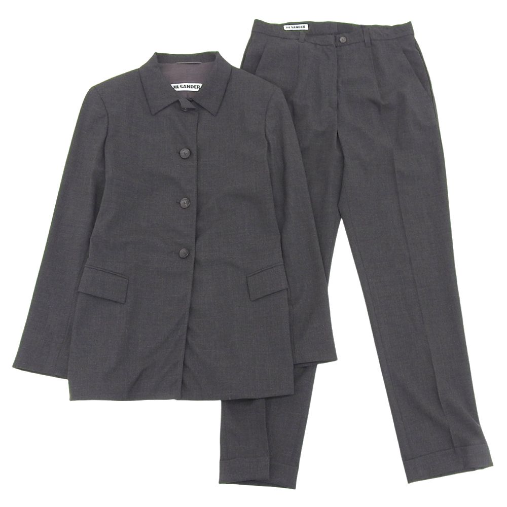 JIL SANDER ジルサンダー セットアップ ワイドパンツ レディース