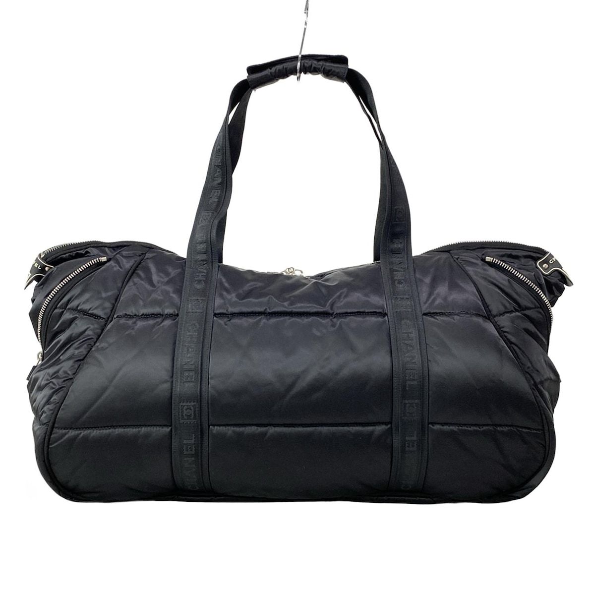 CHANEL(シャネル) ボストンバッグ スポーツライン 黒 - メルカリ