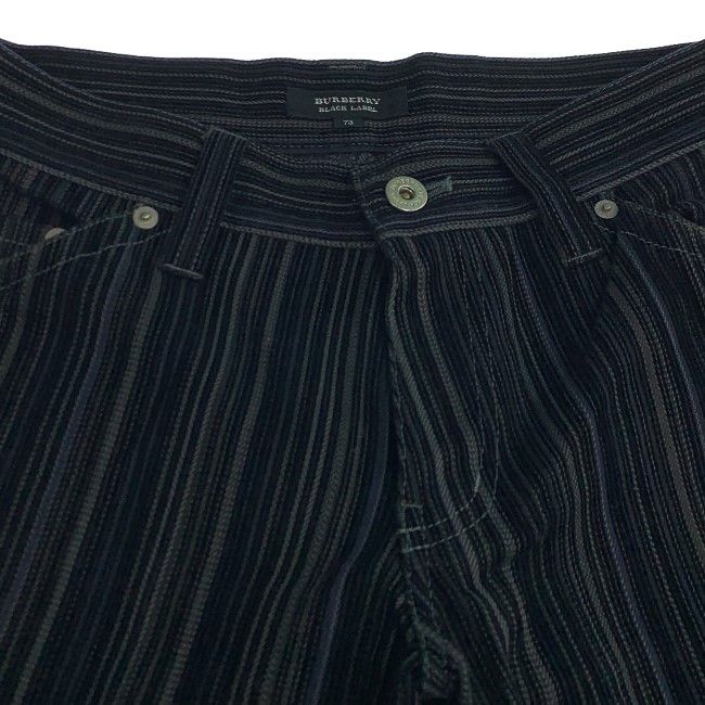 BURBERRY BLACK LABEL コーデュロイパンツ ボトムス ジップフライ