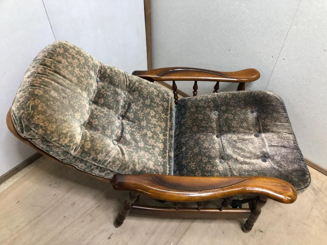 karimoku カリモク コロニアル リクライニングチェア 75035-3-0 - メルカリ