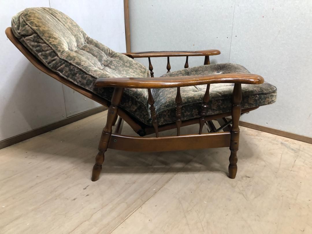 karimoku カリモク コロニアル リクライニングチェア 75035-3-0 - メルカリ