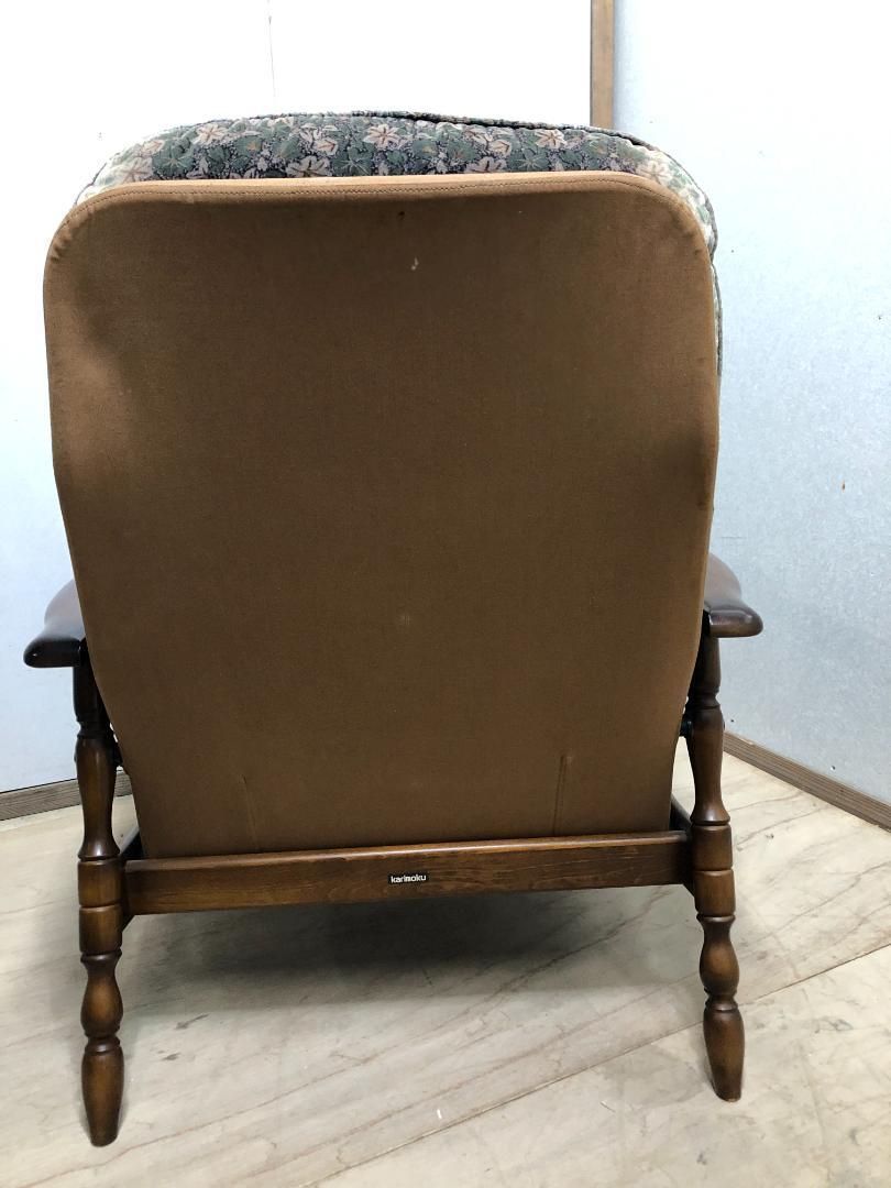 karimoku カリモク コロニアル リクライニングチェア 75035-3-0 - メルカリ