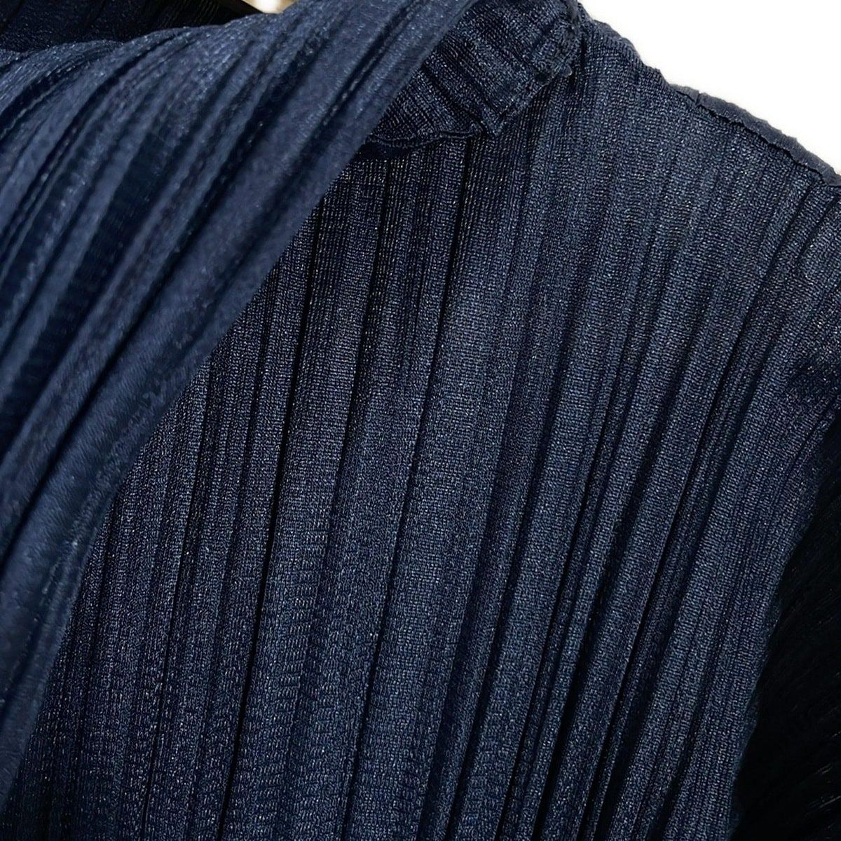 PLEATS PLEASE(プリーツプリーズ) ワンピース レディース - ネイビー