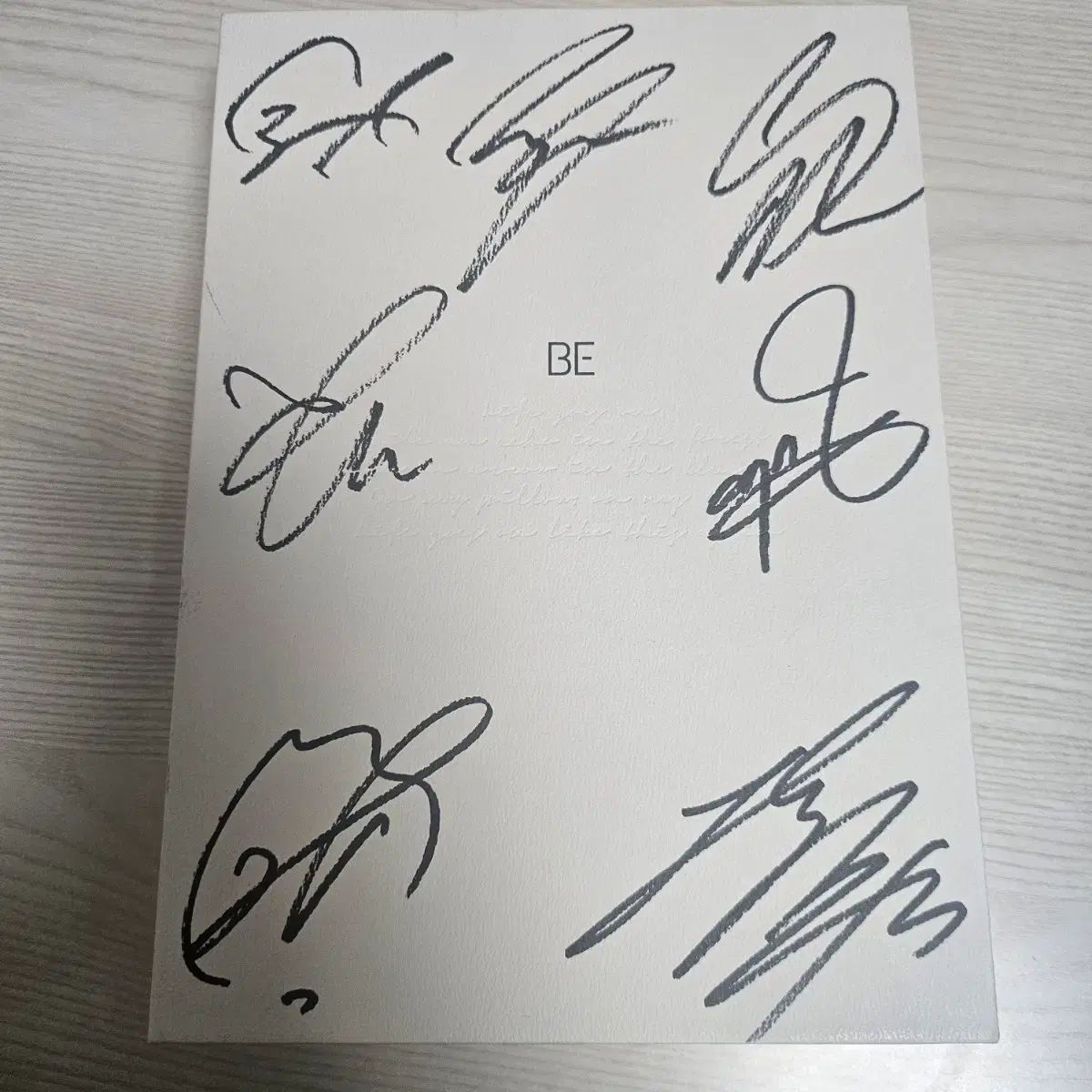 非売品) BTS (防弾少年団・バンタン) サイン BE アルバム 出品 - メルカリ