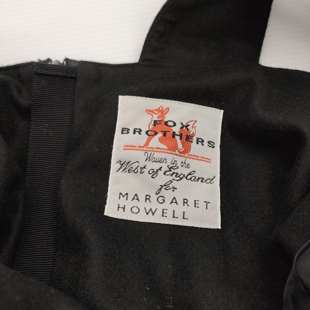 MARGARET HOWELL/FOX BROTHERS FLANNEL DRESS 定価80300円 578-1256001