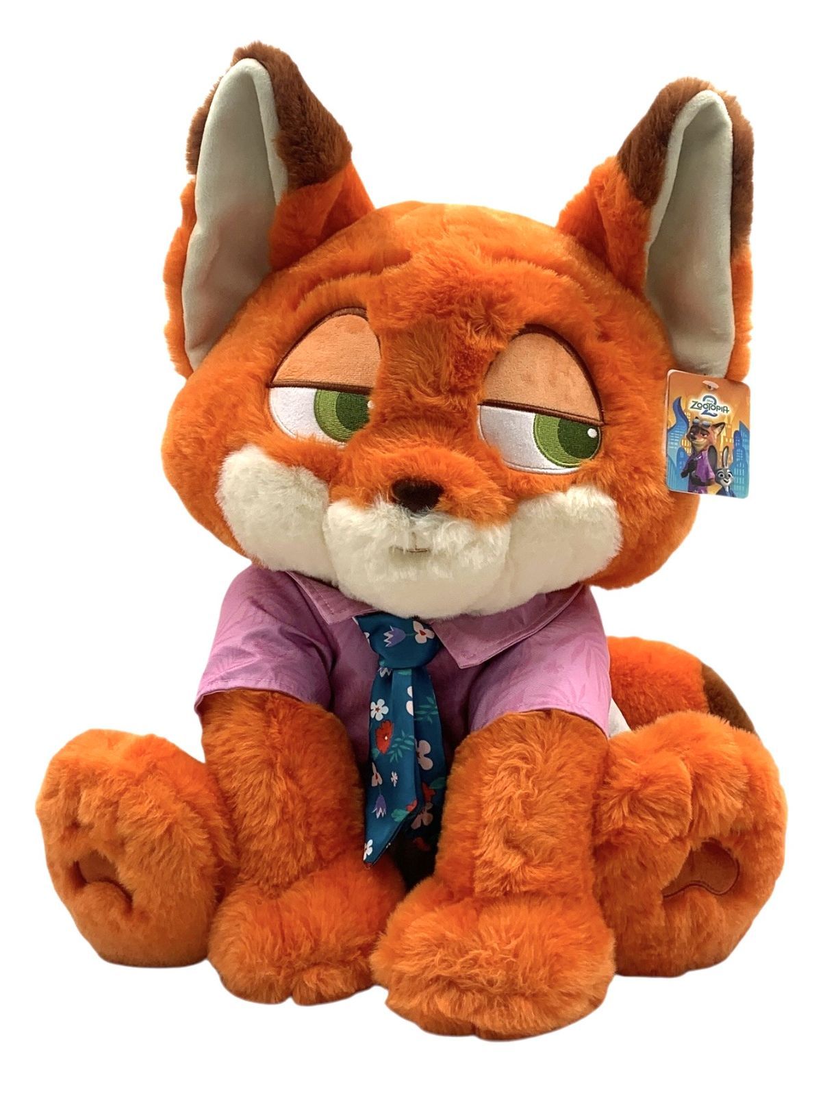 新品】ズートピア2 ニック ぬいぐるみ コストコ ブランケット入り タグ