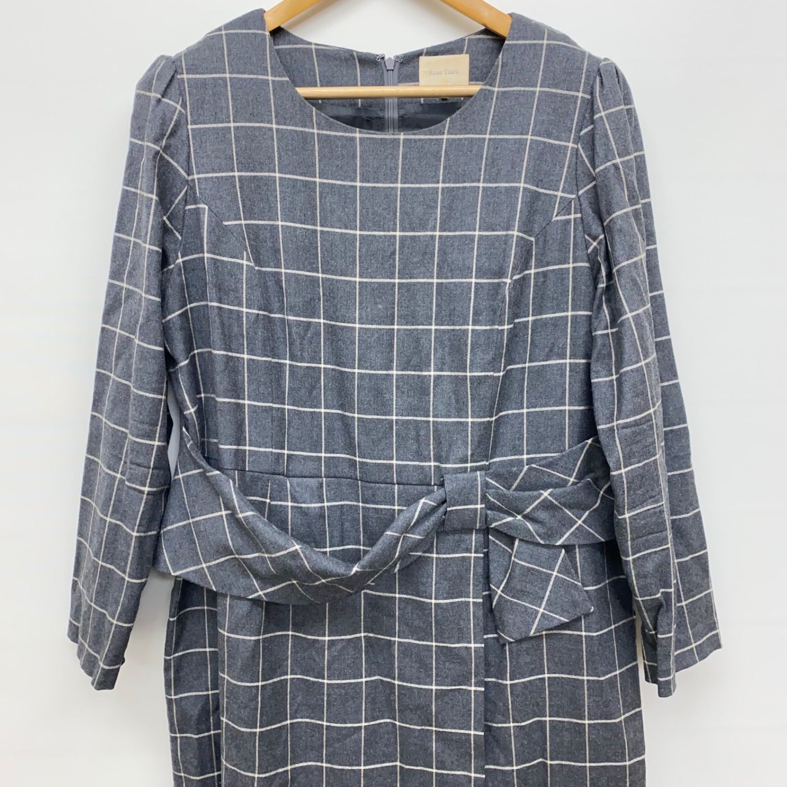 m5144 ローズティアラ RoseTiara チェック ワンピース - メルカリ