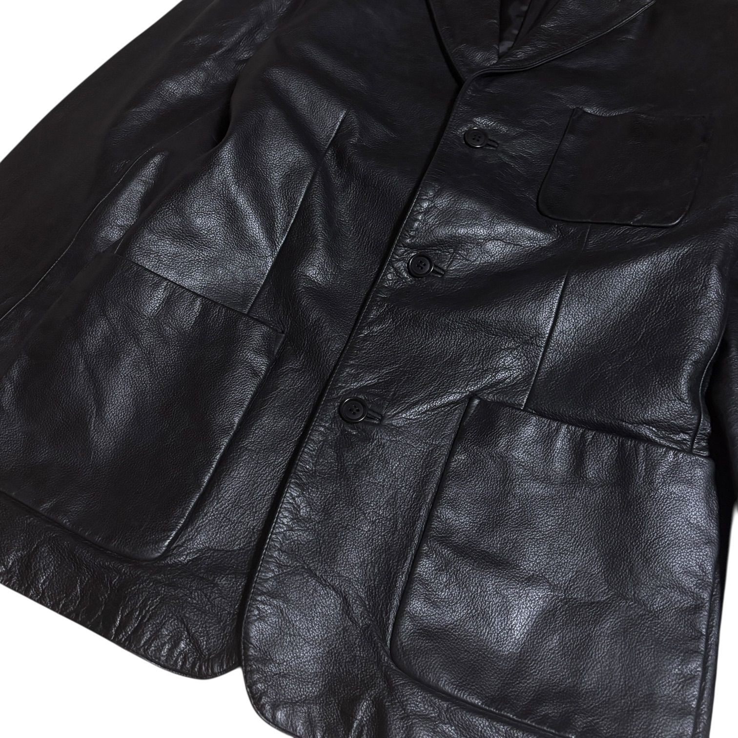 古着 90s OLD GAP Cowhide Leather Jacket オールド ギャップ 牛革