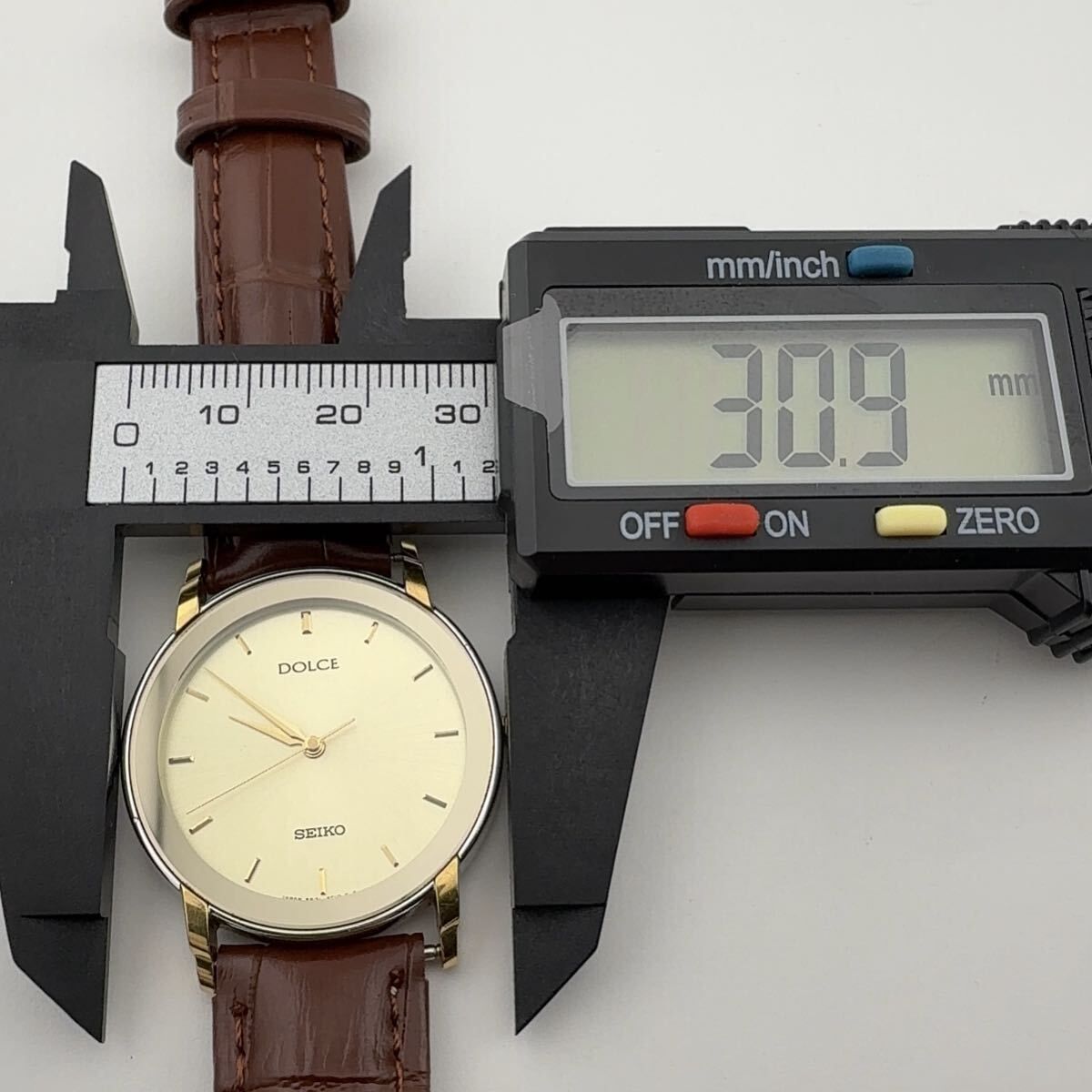 SEIKO 5E31-6C10 セイコー DOLCE ドルチェ クォーツ メンズ ボーイズ 