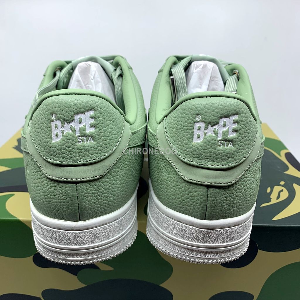 メンズ A BATHING APE BAPESTA #9 GREEN べイプスタ US 8.5