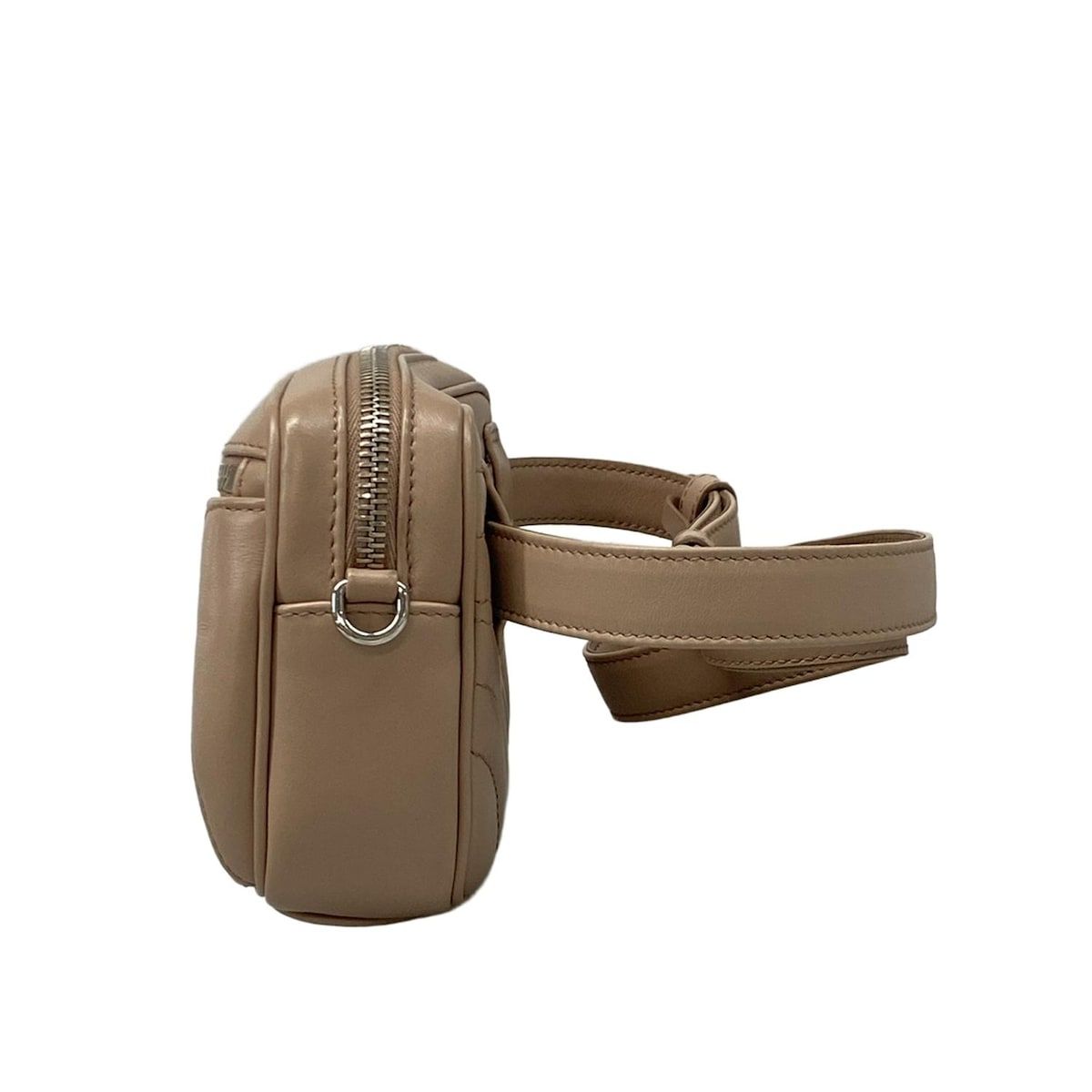 PRADA(プラダ) ウエストポーチ美品 - 1BL006 ピンクベージュ 2WAY