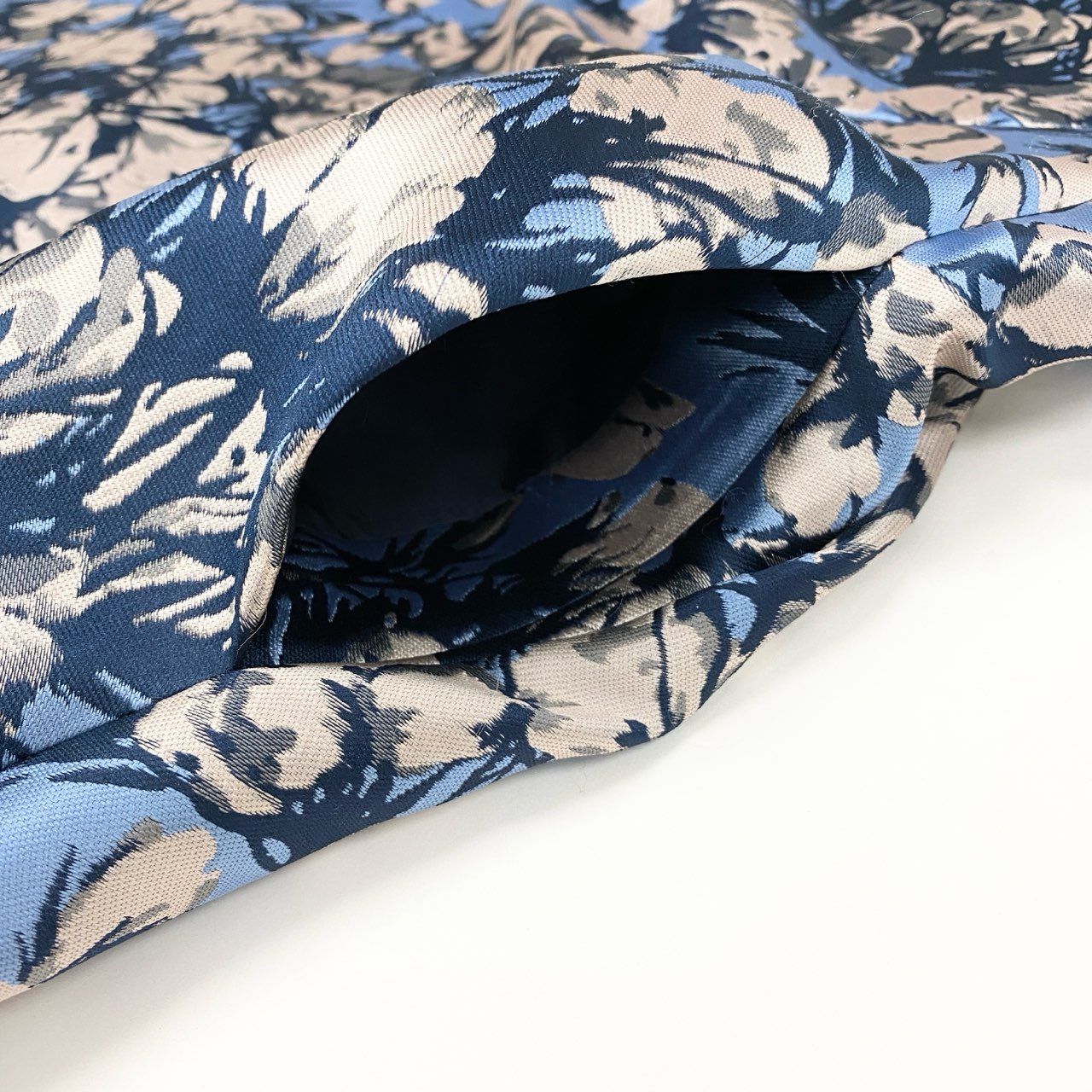 50a29 《美品》 Rene ルネ ノースリーブワンピース ジャガードフラワー