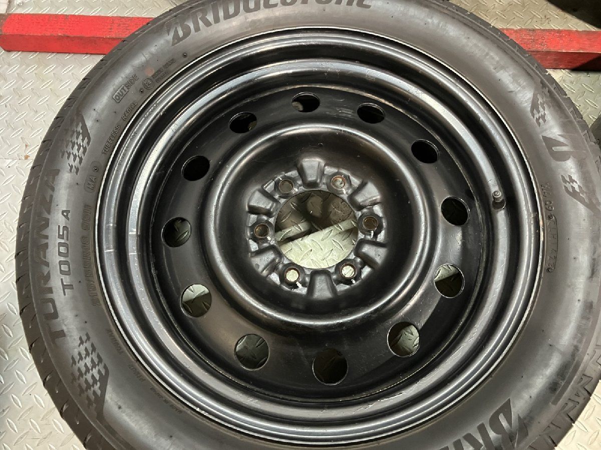 BS T005A 215/55R18】夏タイヤ【三菱 パジェロ V16 73式 小型トラック