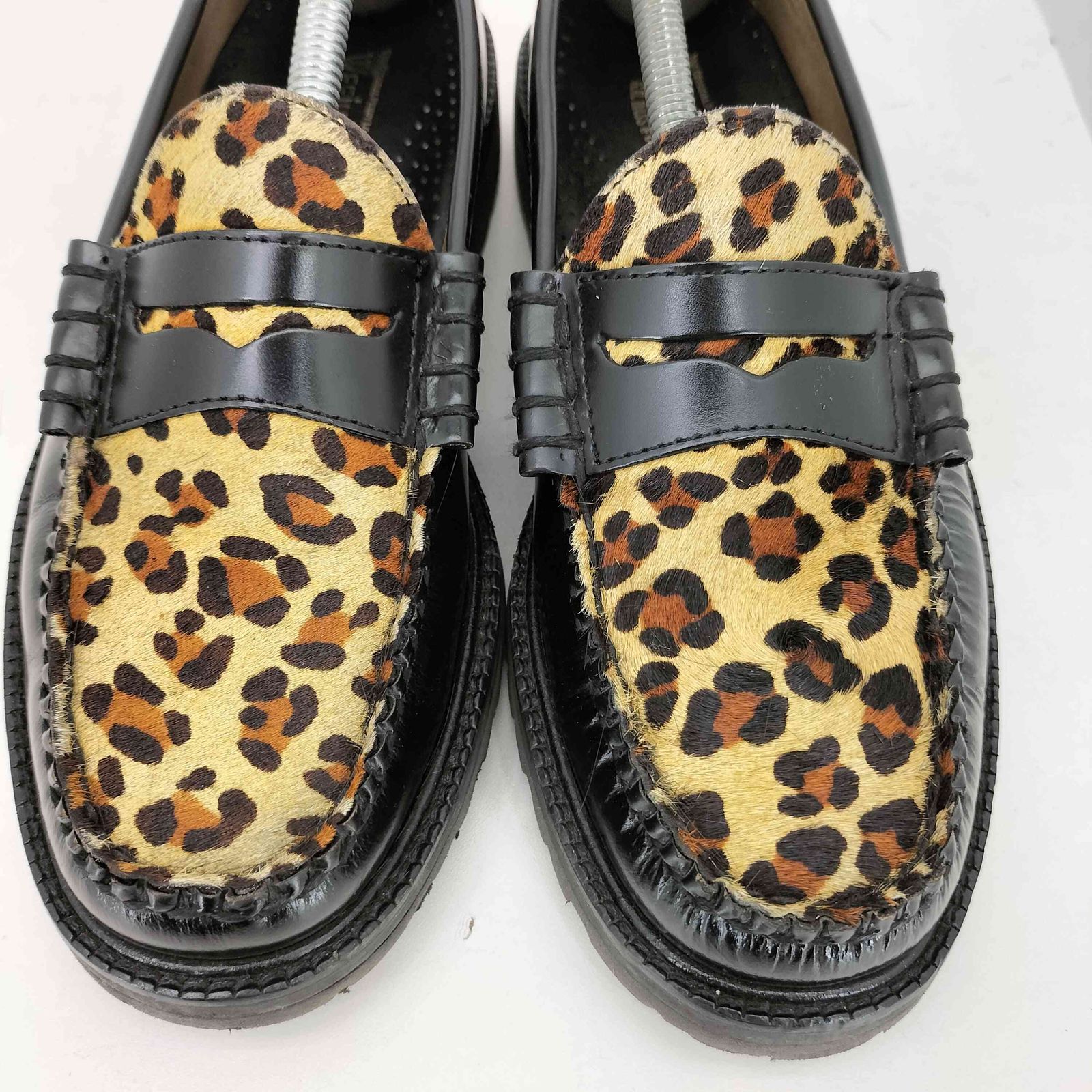【極美品✨】ジーエイチバス ウィージャンズ レオパード ハラコ ローファー imgrc0095630102.jpg