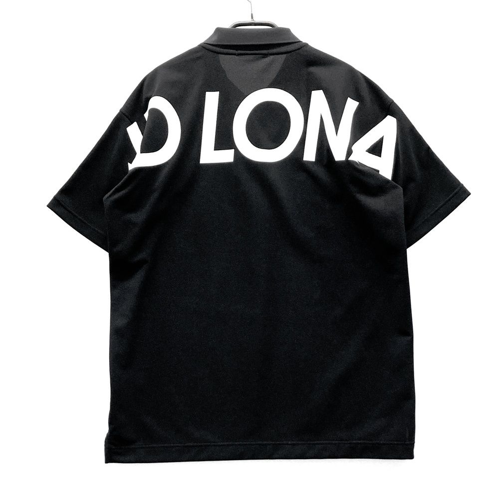 サイズ：48 MARK&LONA マークアンドロナ 半袖ポロシャツ ブラック系