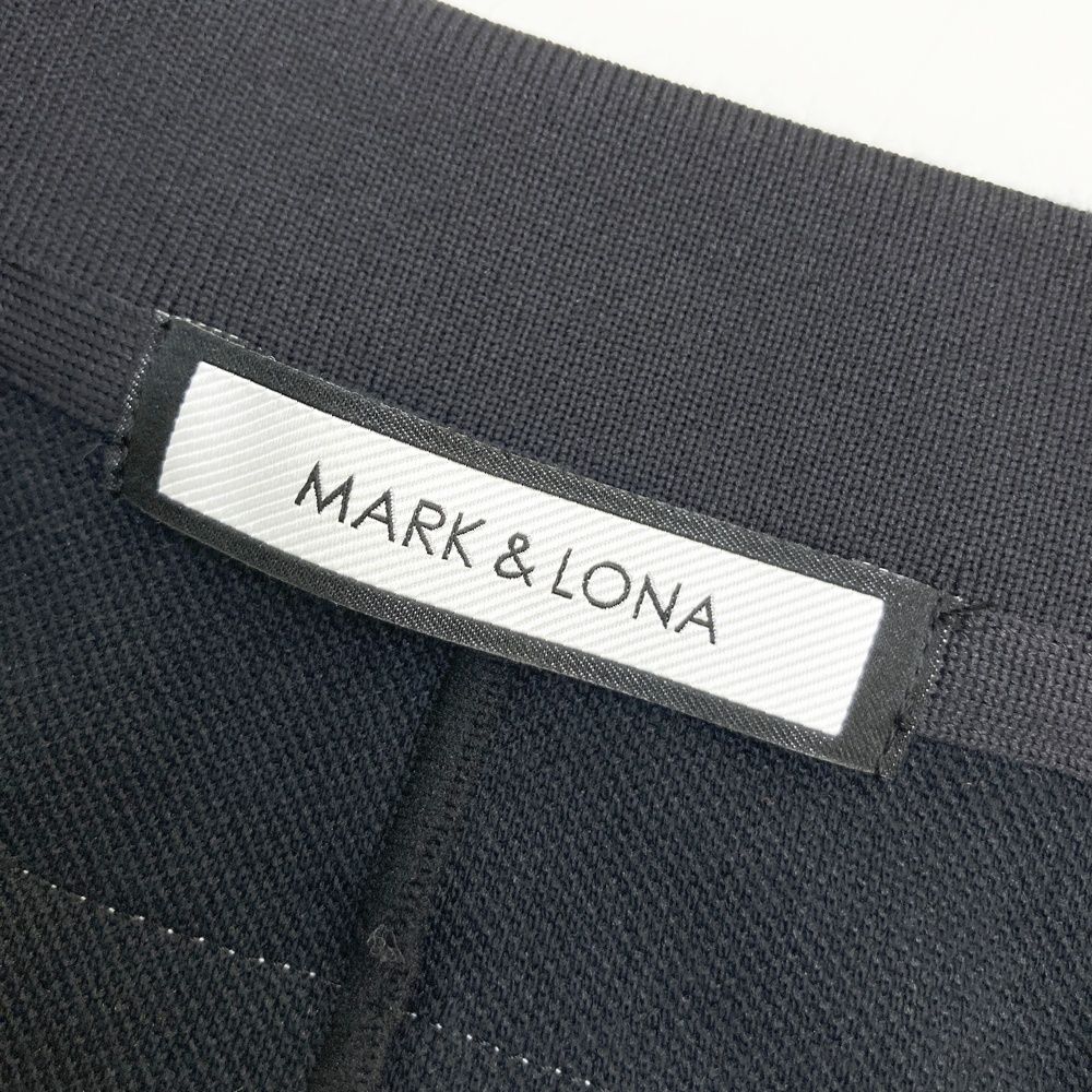サイズ：48 MARK&LONA マークアンドロナ 半袖ポロシャツ ブラック系