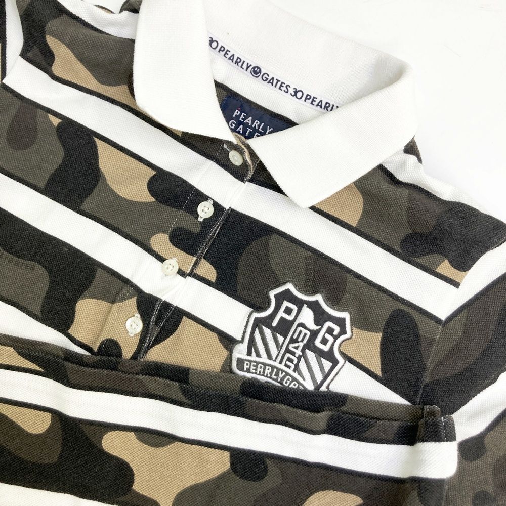 サイズ：1 PEARLY GATES パーリーゲイツ 30周年 半袖ポロシャツ
