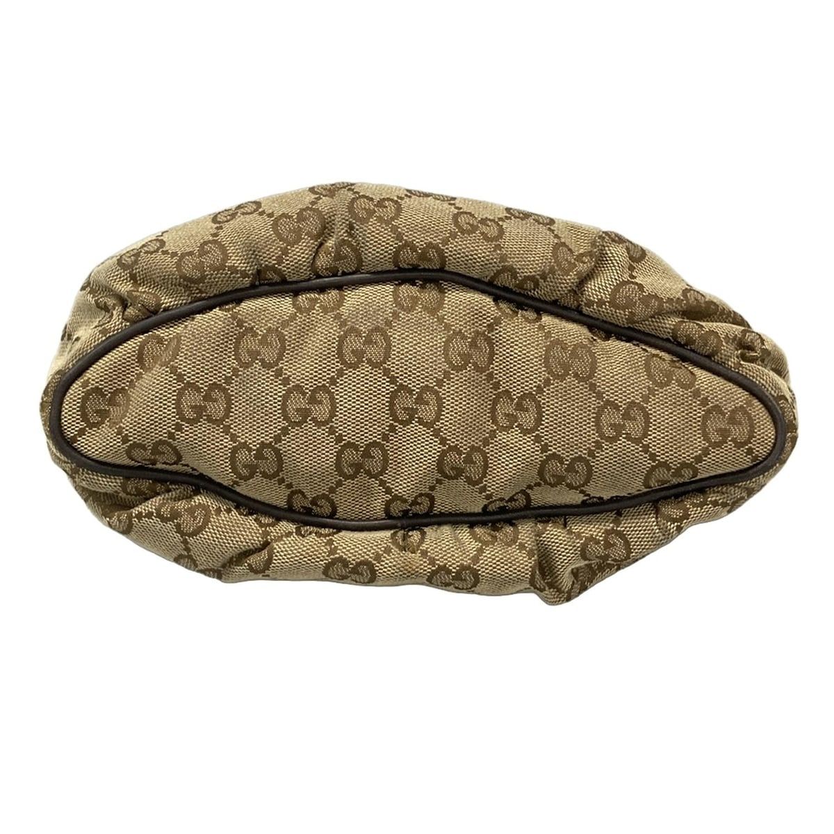 GUCCI(グッチ) ハンドバッグ GG柄,シェリー(ウェブ) 224093 ダーク