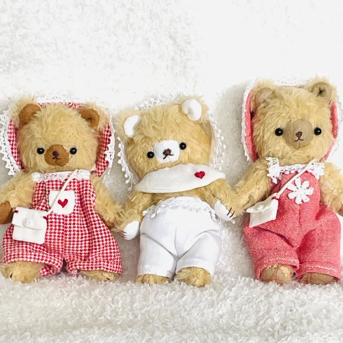 送料別☆小さなぬいぐるみ☆ハンドメイド☆くまちゃん - メルカリ