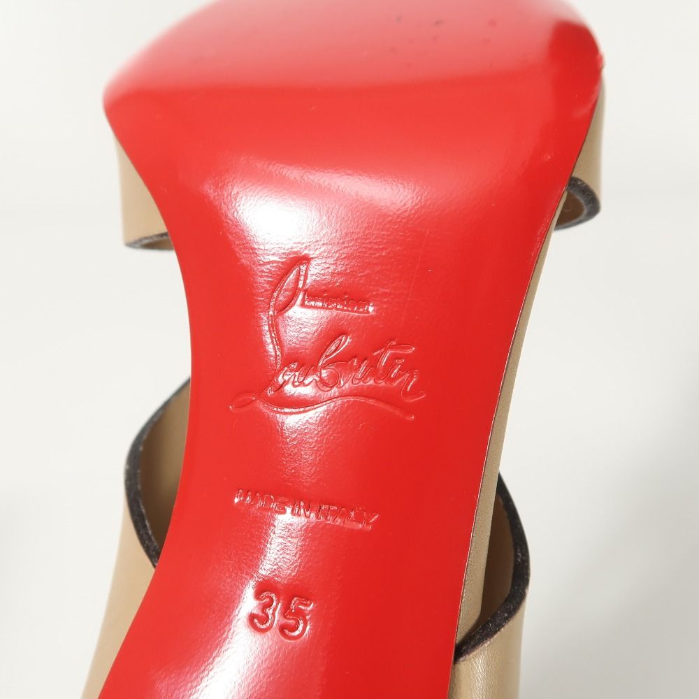 □美品□Christian Louboutin クリスチャンルブタン パンプス サイズ35