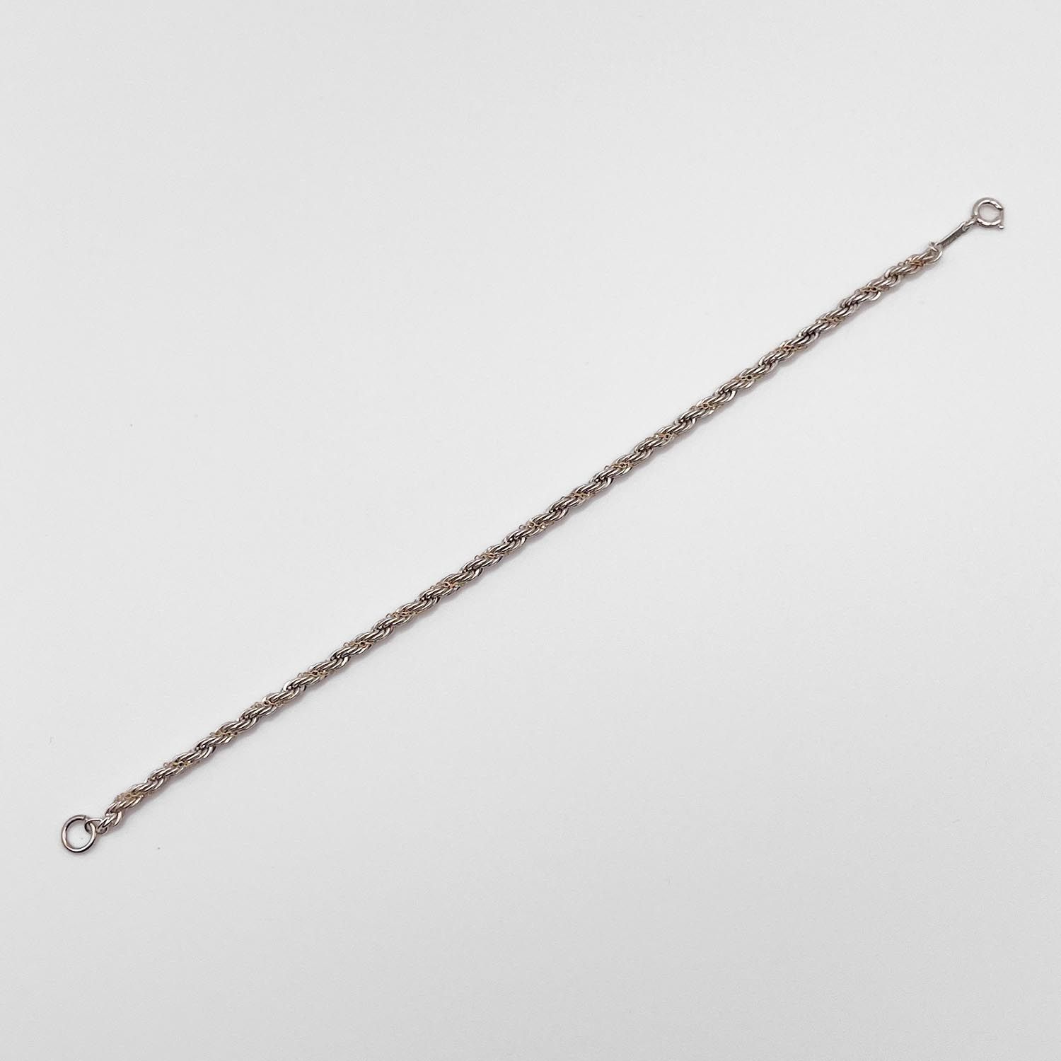 Tiffany&Co. ティファニー 18cm ツイストロープ ブレスレット