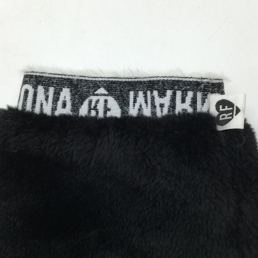 超美品】マークアンドロナ レッグウォーマー 黒 RF ファー レディース