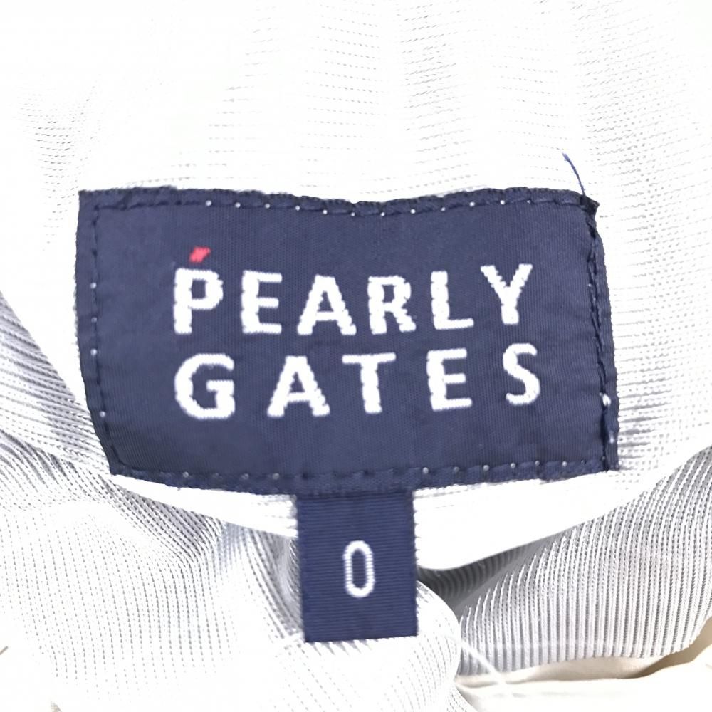 パーリーゲイツ パンツ ライトベージュ 裾ドローコード 蓄熱裏地