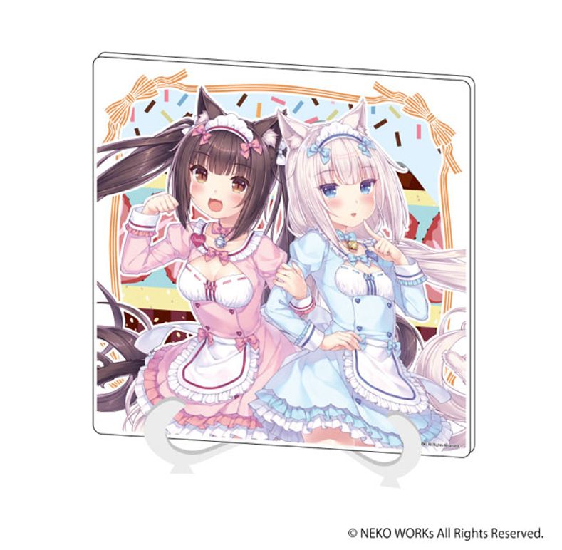 アクリルアートボード「ネコぱら」01-03 全3種セット 公式イラスト