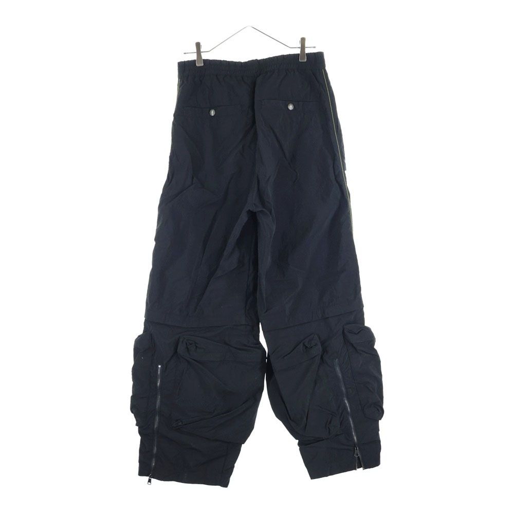 DIESEL (ディーゼル) 23AW P-Staind ナイロンカーゴパンツ ビッグポケット ブラック A10503