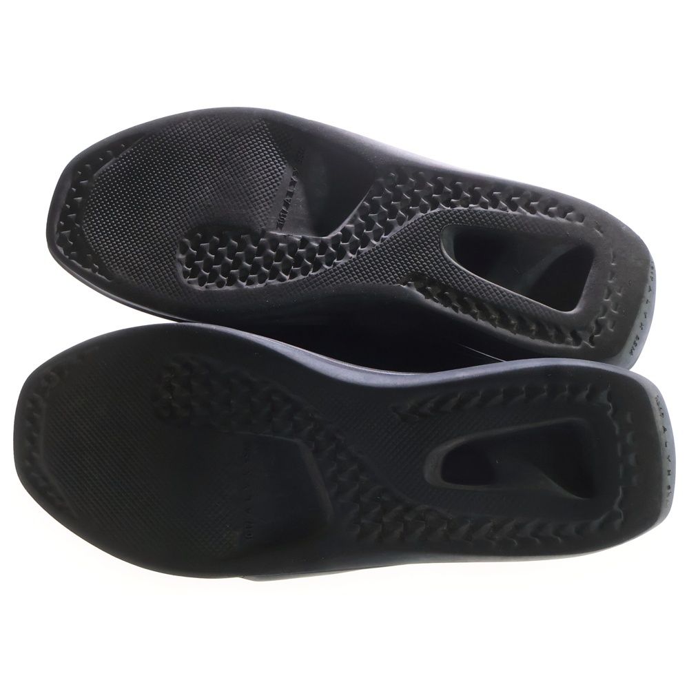 1017 ALYX 9SM ブラックミュール 37 1017 ALYX 9SM (アリクス) 21AW Leather mono mule レザー ミュール