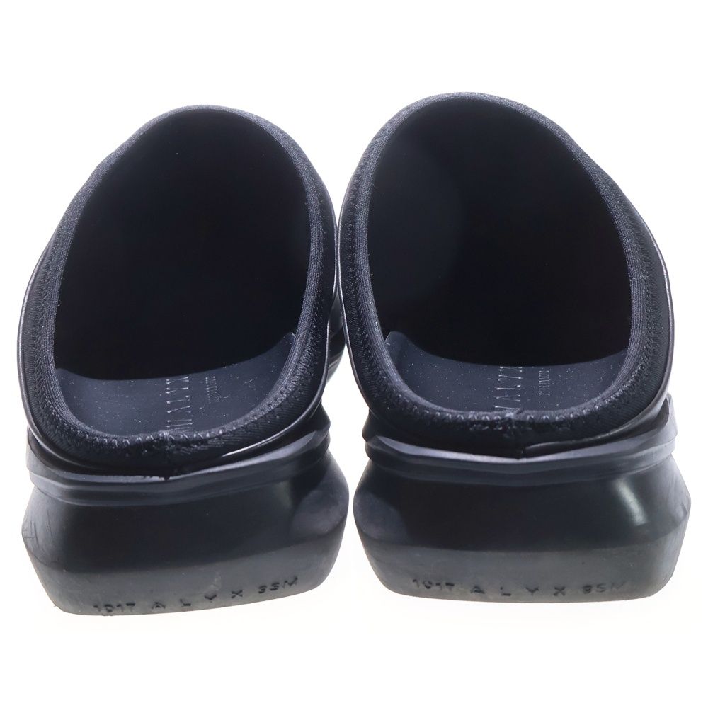 1017 ALYX 9SM ブラックミュール 37 1017 ALYX 9SM (アリクス) 21AW Leather mono mule レザー ミュール
