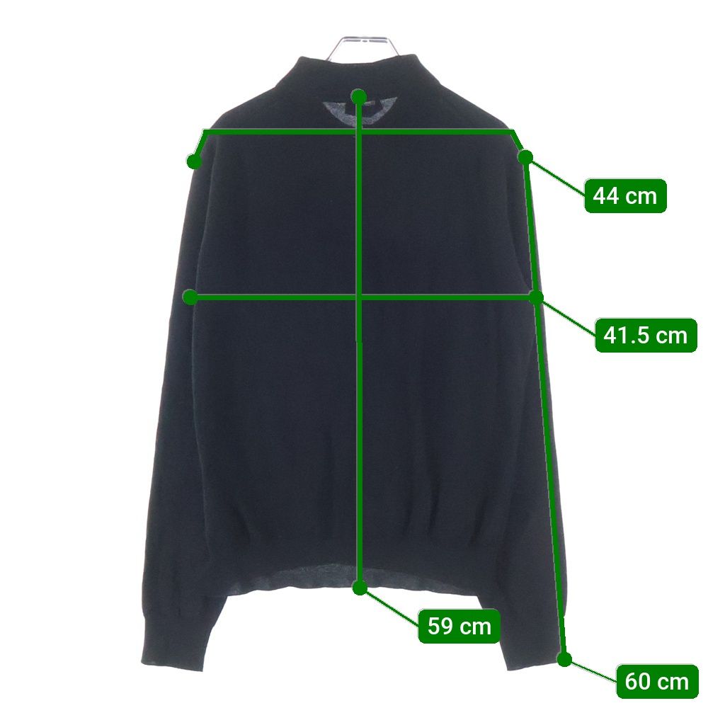 PRADA (プラダ) 23AW COTTON LONGSLEEVE POLO DNA793 コットン長袖