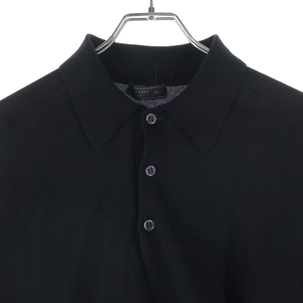 PRADA (プラダ) 23AW COTTON LONGSLEEVE POLO DNA793 コットン長袖