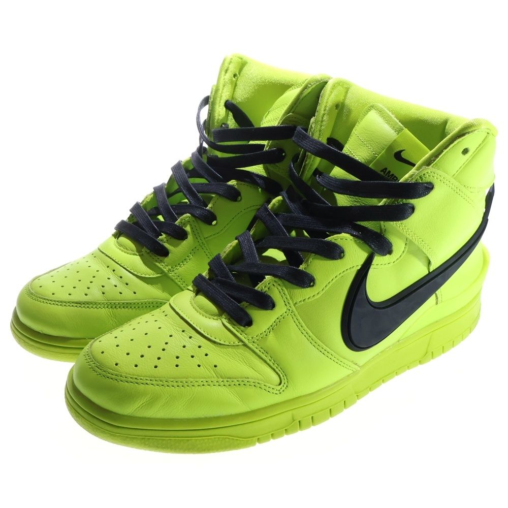 NIKE (ナイキ) ×AMBUSH DUNK HIGH FLASH LIME アンブッシュ ダンク