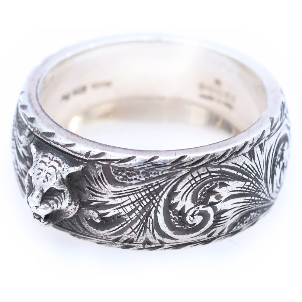 GUCCI (グッチ) インターロッキングG キャットヘッド アラベスク