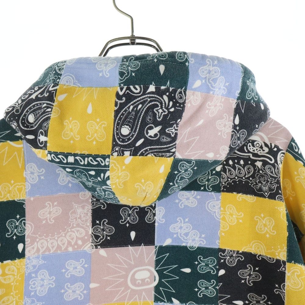 ICE CREAM (アイスクリーム) カラーブロック ペイズリー総柄