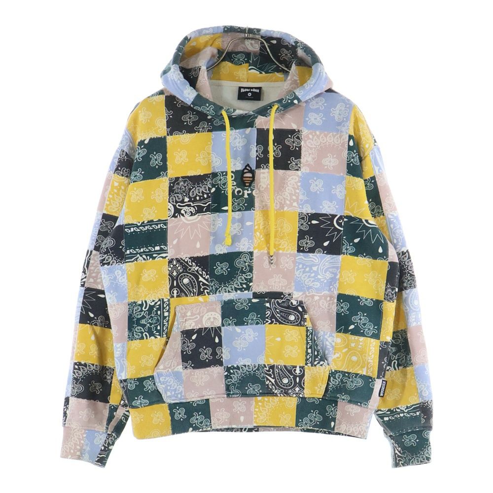 ICE CREAM (アイスクリーム) カラーブロック ペイズリー総柄