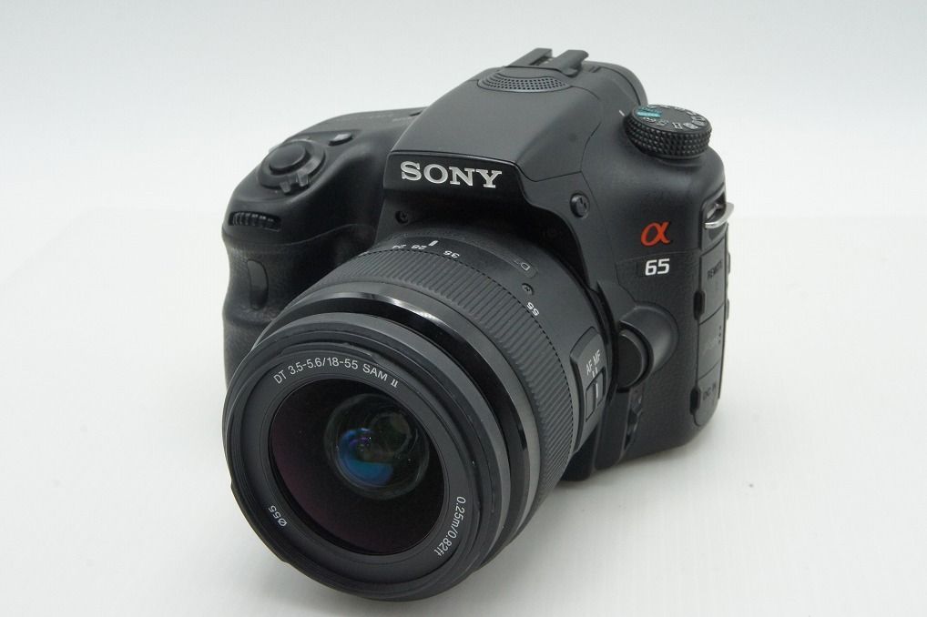 良品 SONY ソニー α65 + DT 18-55mm SAM II レンズキット デジタル一眼