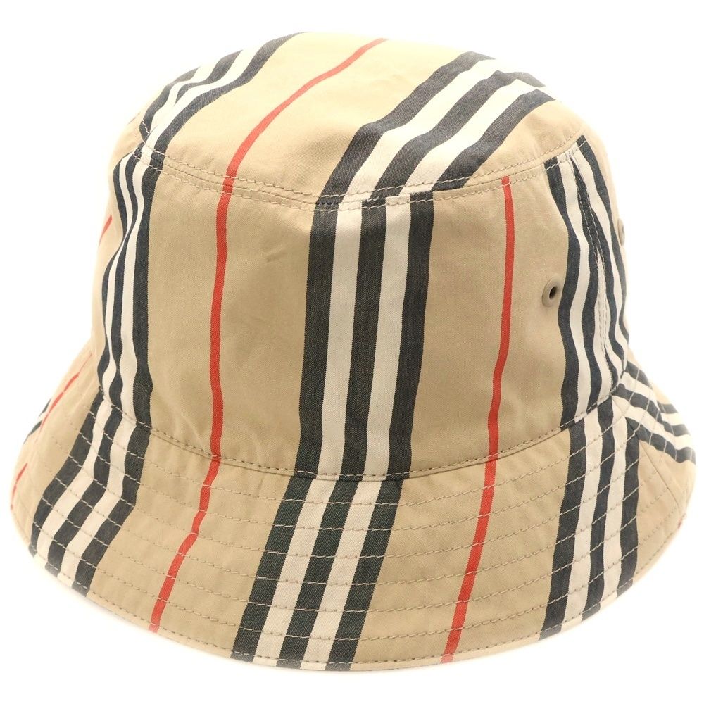 90sBurberryバーバリーノバチェック帽子キャップメンズ バーバリー