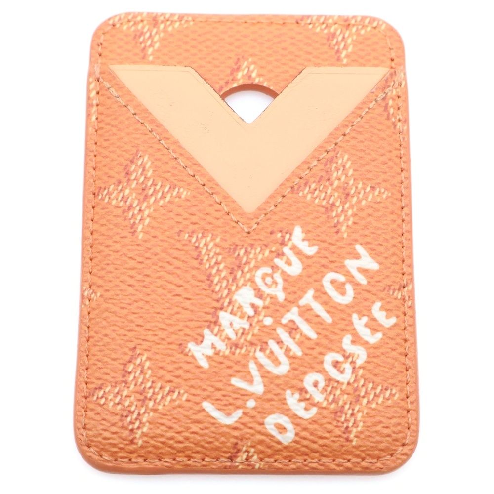 LOUIS VUITTON (ルイヴィトン) ポルト カルト マグネット レザーカード